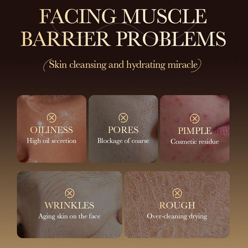 Retinol Skin Care Set - anti Aging Face Kit for Women - Reduce Wrickle Fine Line, Tightening Skin , Skin Care Sets & Kits, Brown