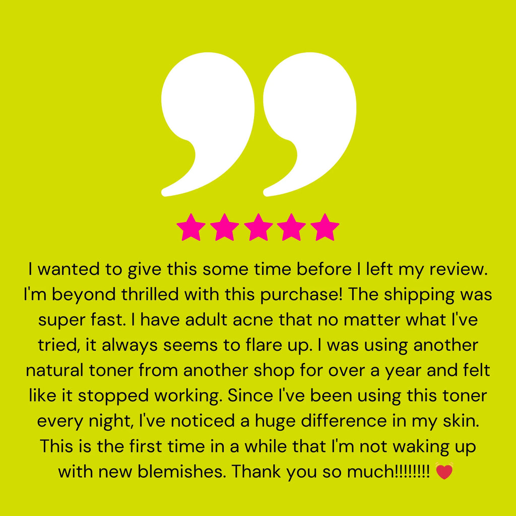 Tea Tree Exfoliating Toner, Acne Skincare, Natural Skincare, Men Skincare, Organic Skincare, Skincare Products for Men, Gift for Him