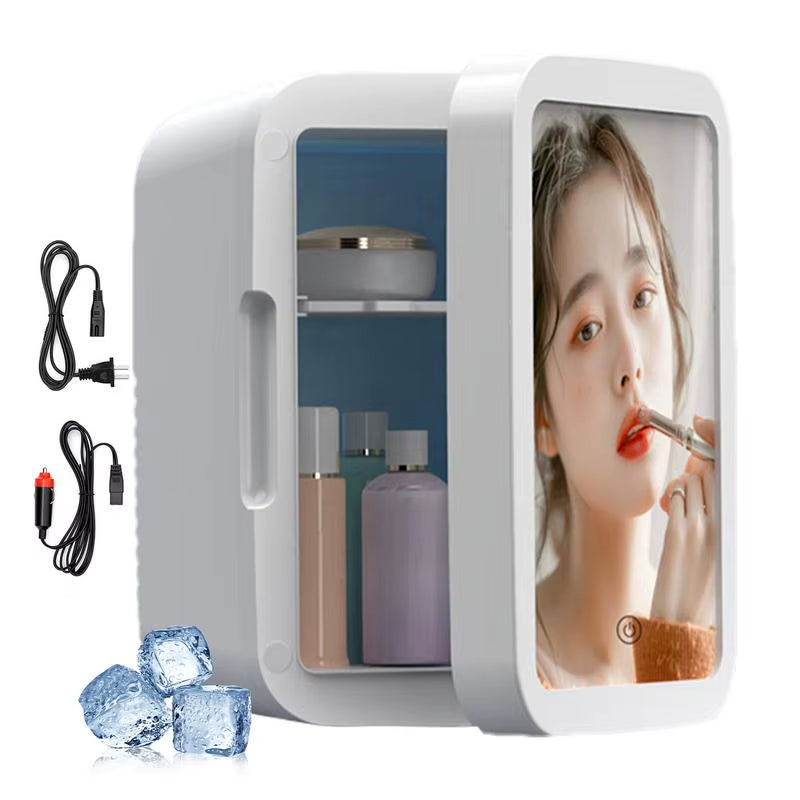Colorful Beauty Fridge Skincare Refrigerator Thermoelectric Cooler and Warmer Refrigerator for Skincare Makeup Cosmetics