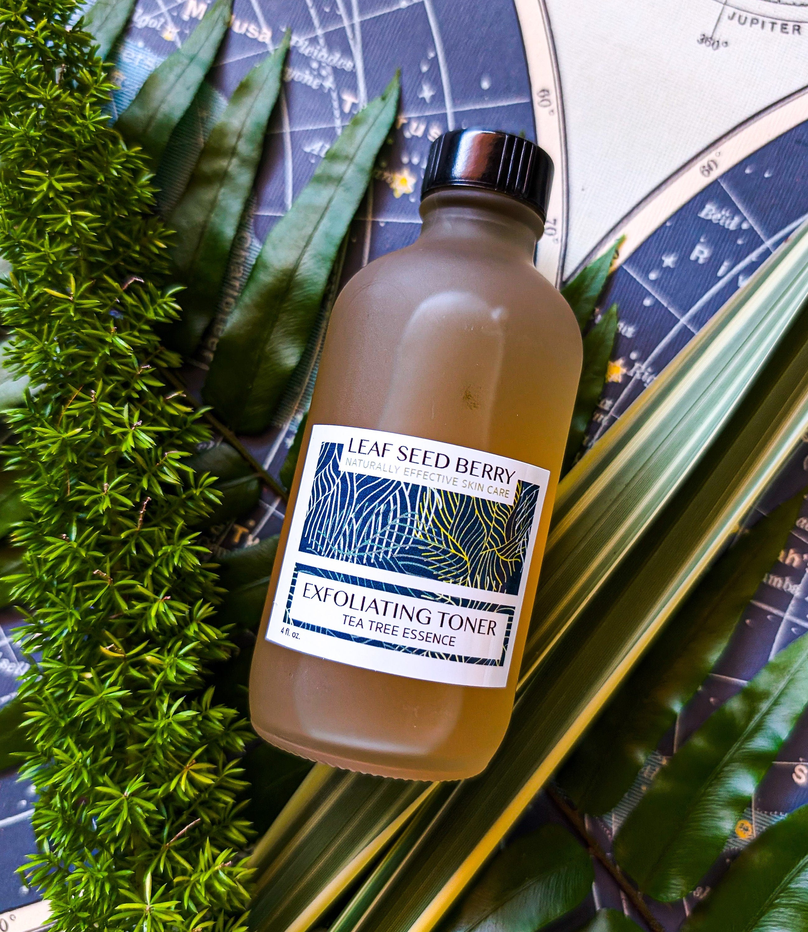 Tea Tree Exfoliating Toner, Acne Skincare, Natural Skincare, Men Skincare, Organic Skincare, Skincare Products for Men, Gift for Him